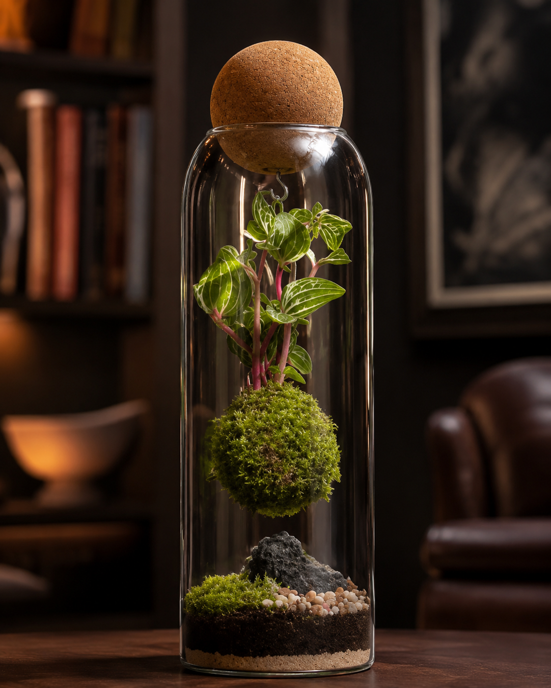 X-Libris dLux Kokedama Levitante